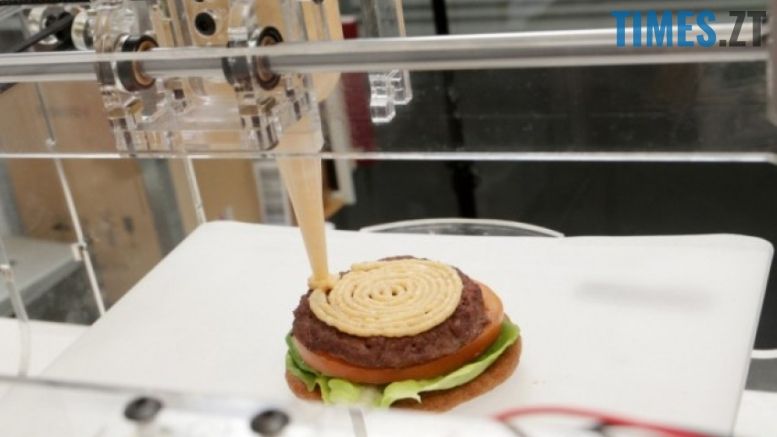3D-принтер друкує бутерброд | TIMES.ZT
