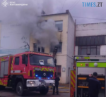 На одному з підприємств Житомира сталася пожежа: рятувальникам довелося евакуювати 10 працівників