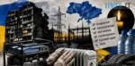 колаж на тему підготовка до складної зими в Україні через російські обстріли