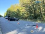 автомобілі, що потрапили у потрійну ДТП на Коростенщині